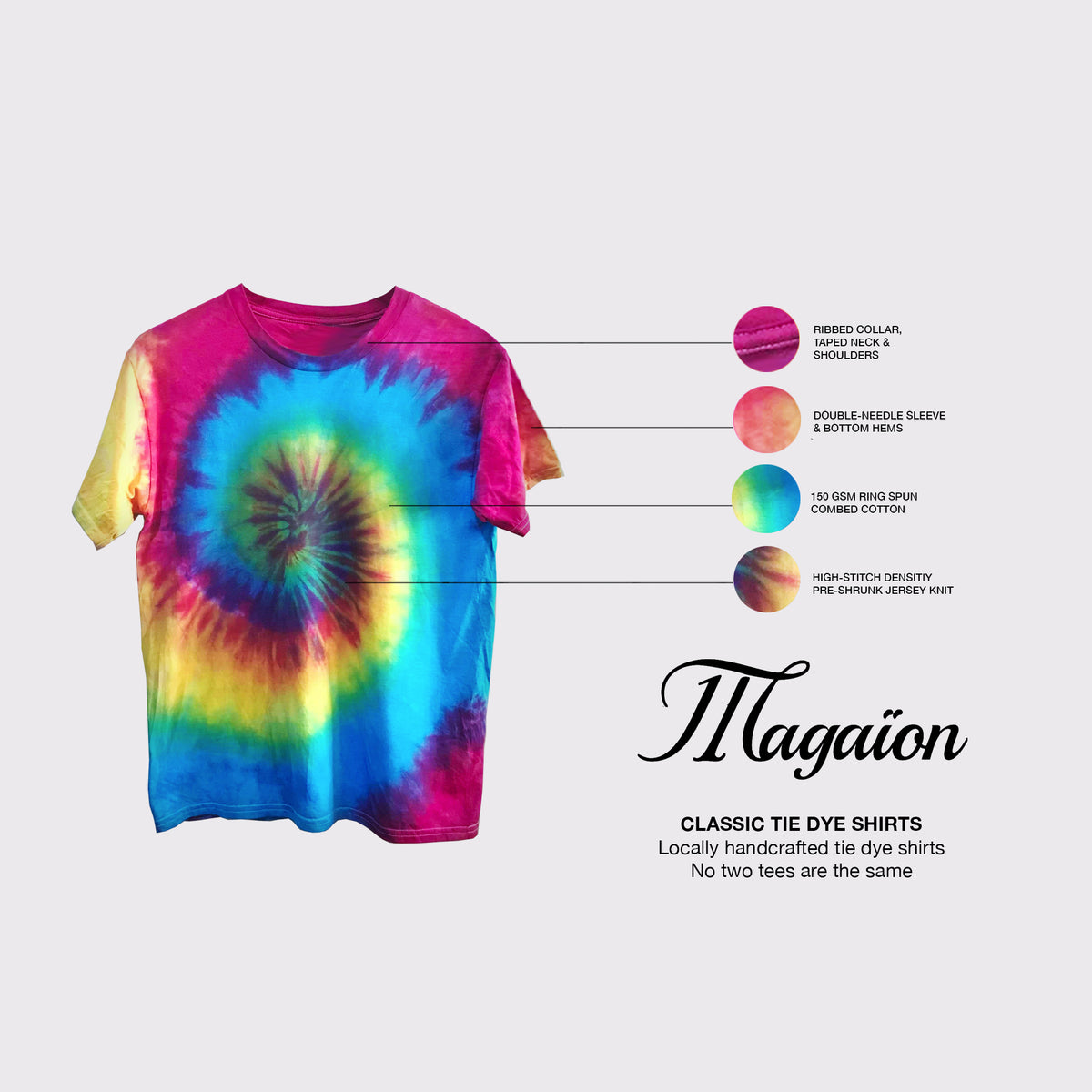 Miami Vice Tie Dye Shirt – Magaion