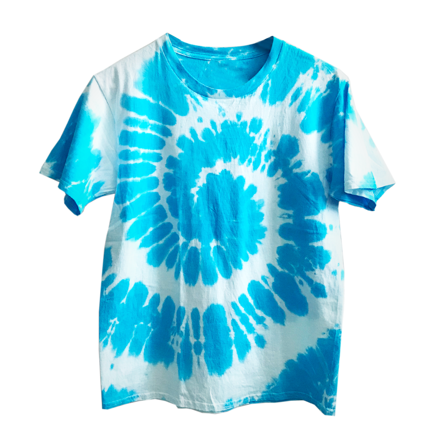 Blue X White Tie Dye Shirt – Magaion